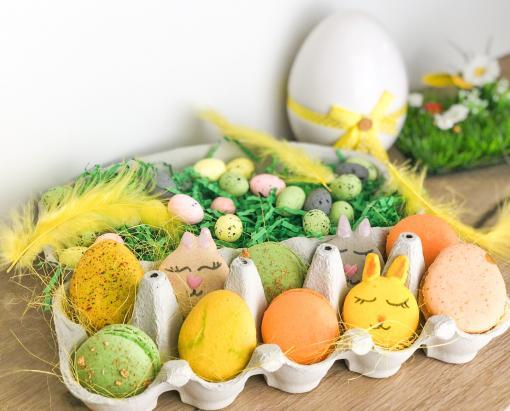 Osterei Vanille Macaron – Bild 3